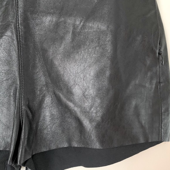 American Apparel size 24/25 leather short - Picture 8 of 15